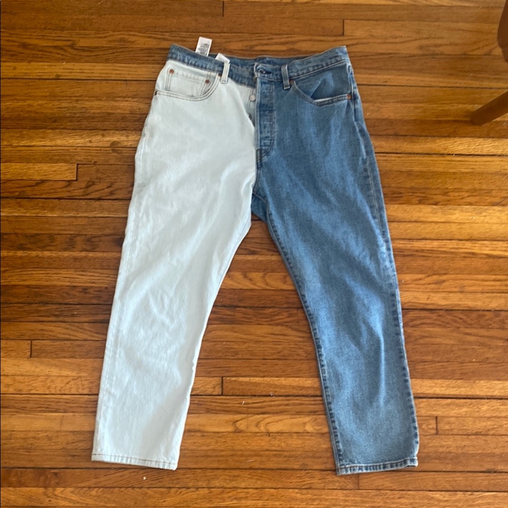 Two-Tone Levi’s 501 Jeans